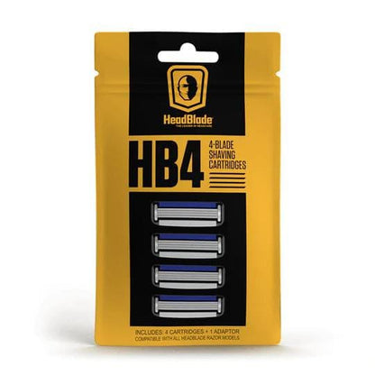 HeadBlade HB4 Quad Blade 4ct Kit - Shampoo