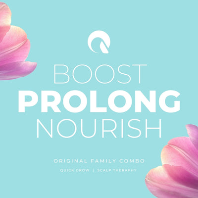 Hydration and repair benefits for Quick Grow Original Family Combo