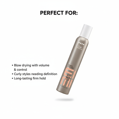 Wella Eimi Shape Control Mousse - Professional Hair Styling