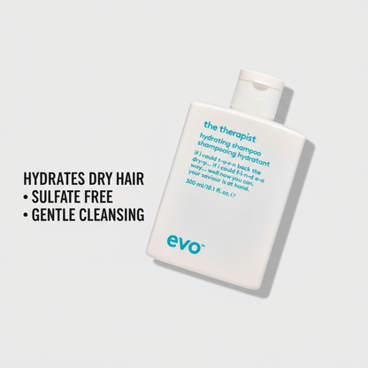 EVO the Therapist Hydrating Shampoo - 300ml for Dry Hair