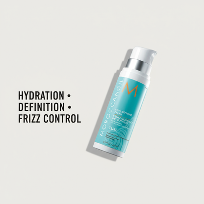 Moroccanoil Curl Defining Cream - Angled with benefits