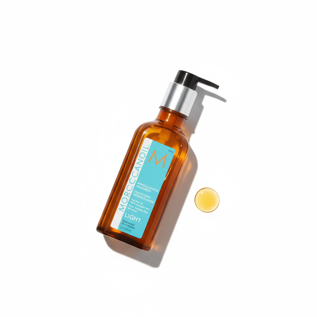 Moroccanoil Light Oil - Clean overhead shot