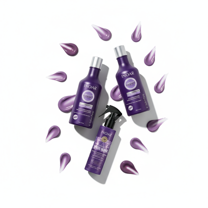 Inoar Absolut Speed Blond Ultimate 4-Step System - Complete Blonde Care & Toning