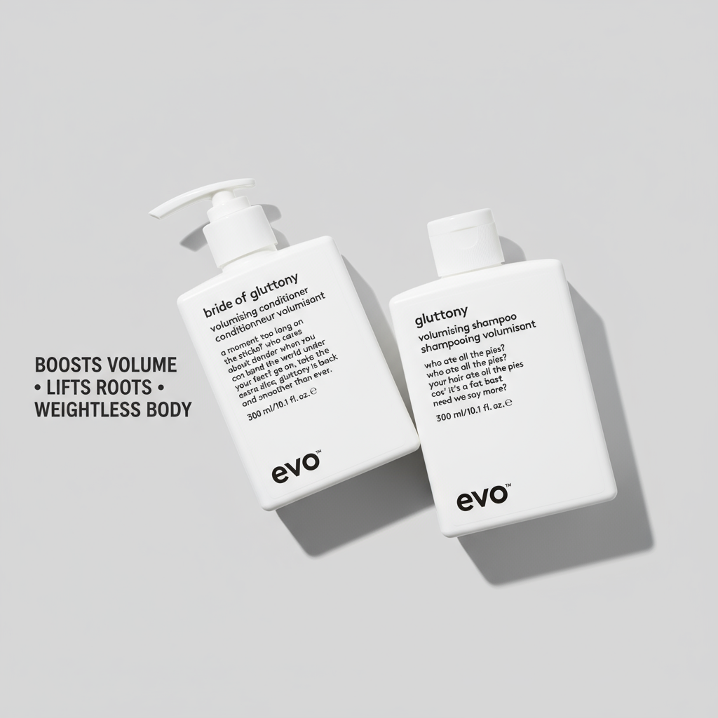 EVO Gluttony Complete Volumising Bundle - 2-Step Volume Boost System