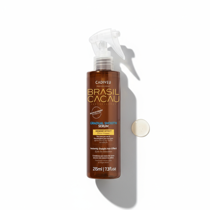 Brasil Cacau Gradual Smooth Serum 215ml - Anti Frizz Hair Serum