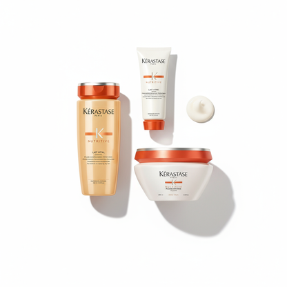 Kérastase Nutritive Complete Hydration System Bundle - 4-Step Deep Moisture Treatment