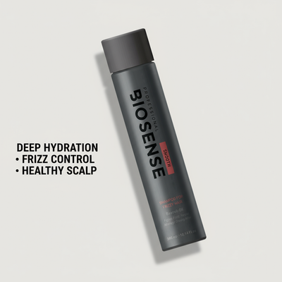 Biosense Smooth Shampoo - Angled with benefits