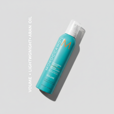 Moroccanoil Volumizing Mousse - Angled with benefits