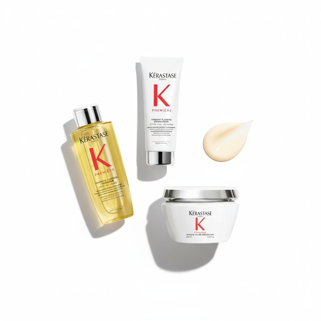 Kérastase Premiere Complete Repair System Bundle - 4-Step Decalcifying Treatment