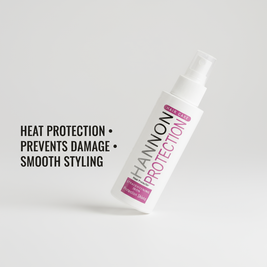 Hannon Straightening Iron Protection Shield - Angled with benefits