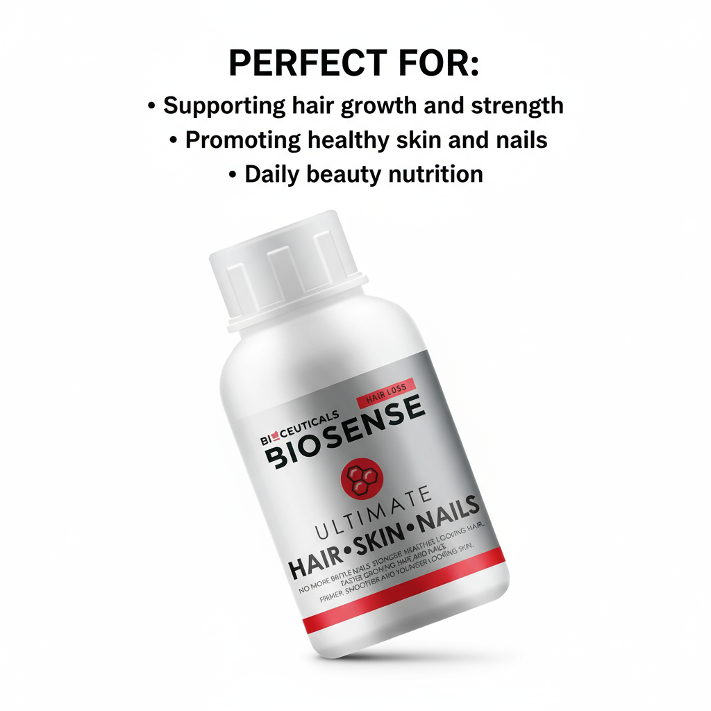 Biosense Healthy Hair, Skin & Nails Capsules - 90 Capsules