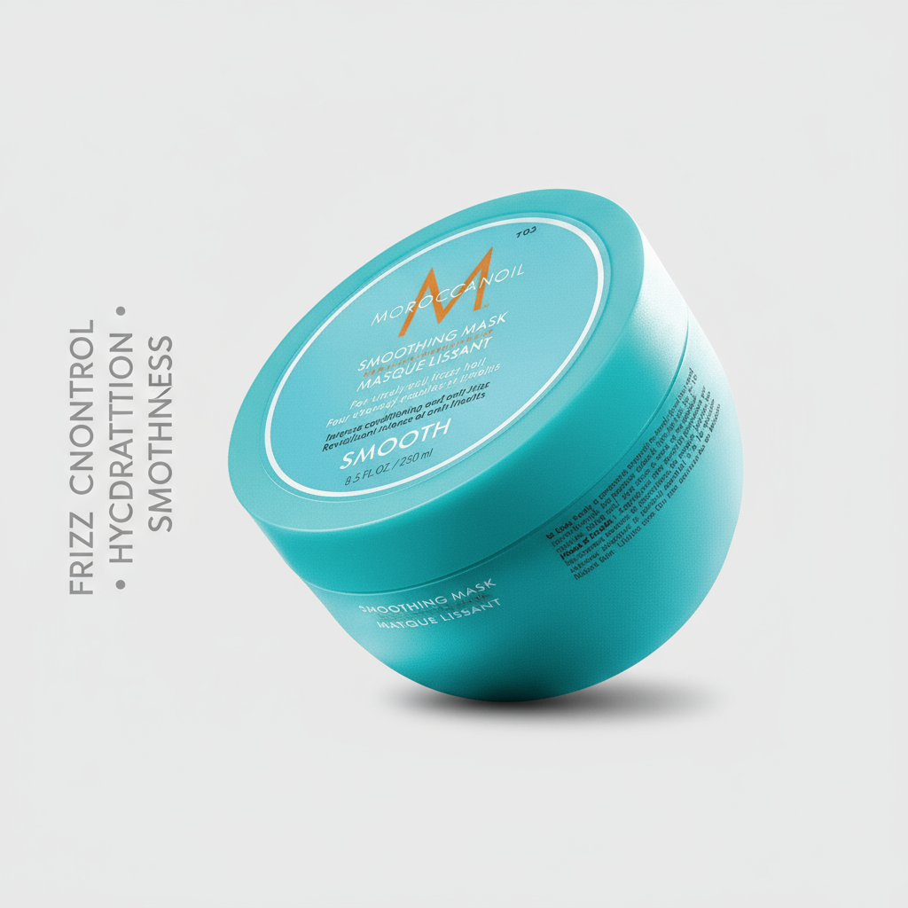 Moroccanoil Smooth Conditioning Mask - Angled with benefits