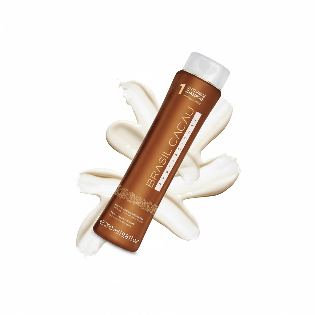 Brasil Cacau Shampoo - Frizz Control Shampoo 290ml (Sulfate Free)