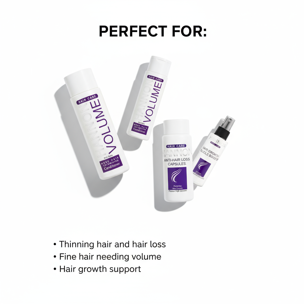 Hannon Hair Loss Bundle - Perfect For