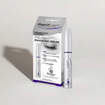RapidLash Eyelash Enhancing Serum with Dramatic Shadow - Professional Product Photography