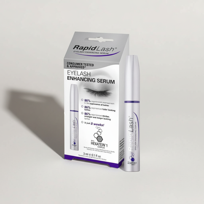 RapidLash Eyelash Enhancing Serum with Dramatic Shadow - Professional Product Photography
