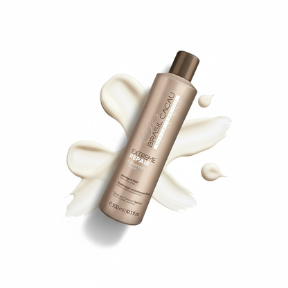 Brasil Cacau Extreme Repair Shampoo - Hair Repair Shampoo 300ml