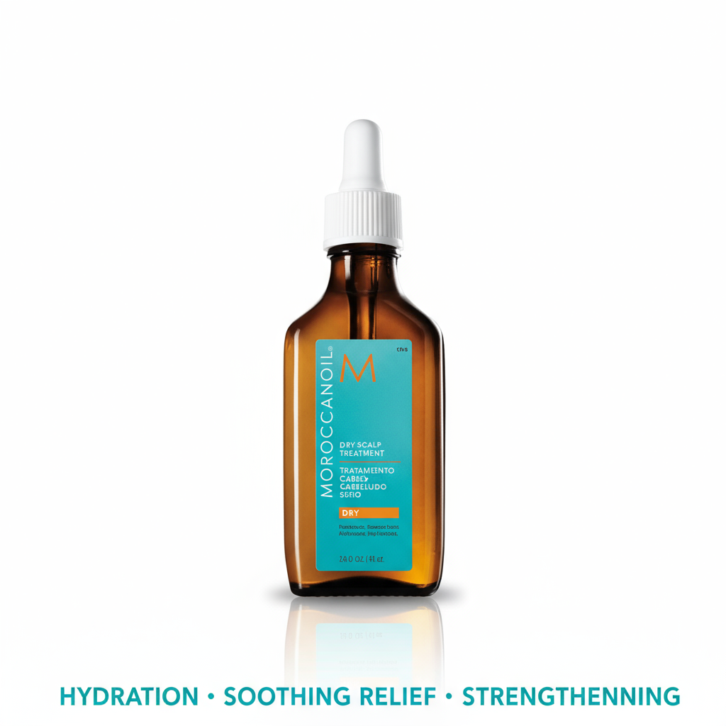 Moroccanoil Dry Scalp Treatment - Drop shadow with benefits