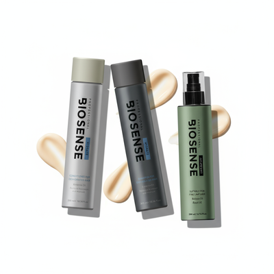 Biosense Shampoo & Conditioner Hydrate Bundle With Free Create Lift Spray