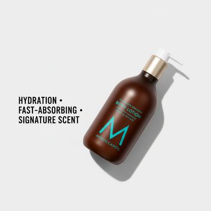 Moroccanoil Body Lotion - Angled with benefits