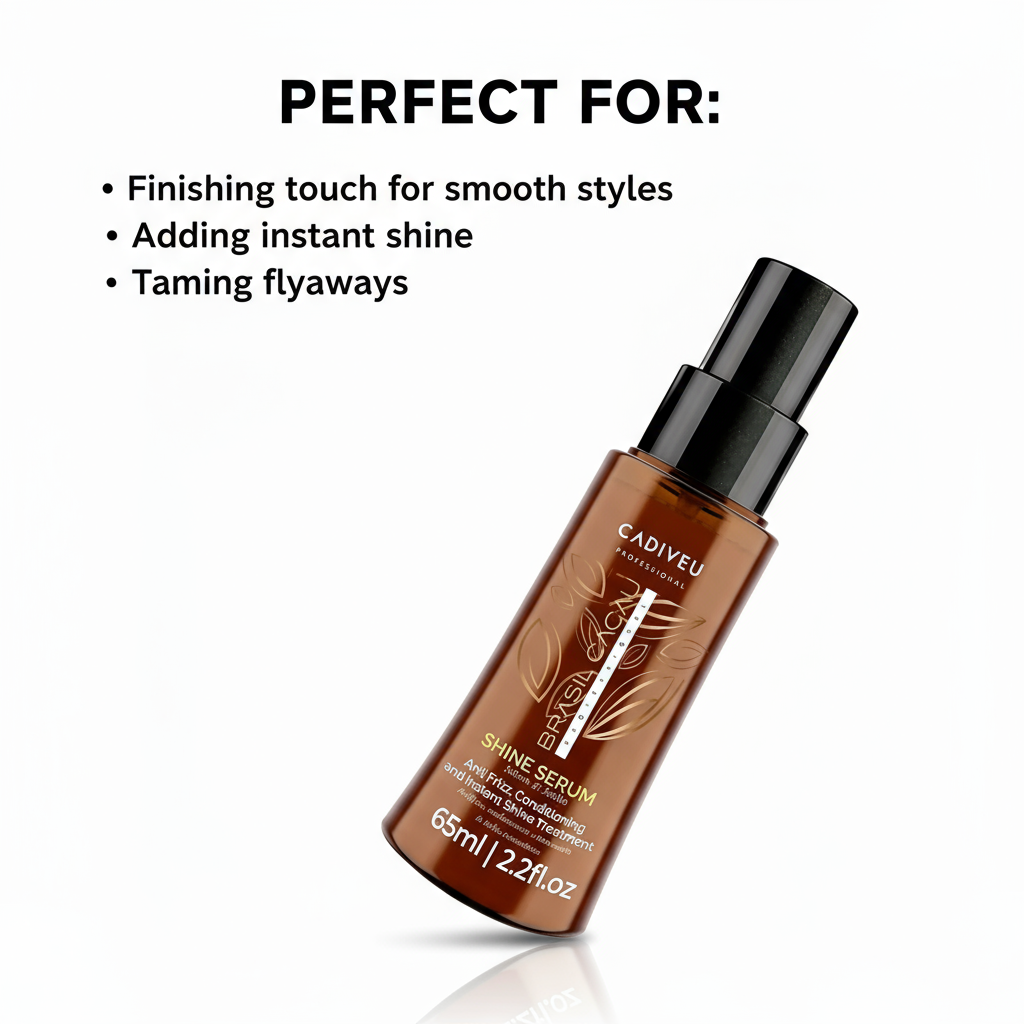 Brasil Cacau Shine Serum Spray 65ml - Anti-Frizz Hair Serum
