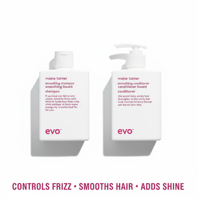 EVO Mane Tamer Complete Smoothing Bundle - 2-Step Frizz Control System