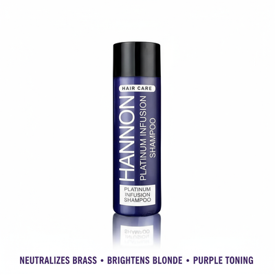 Hannon Platinum Infusion Shampoo - Drop shadow with benefits