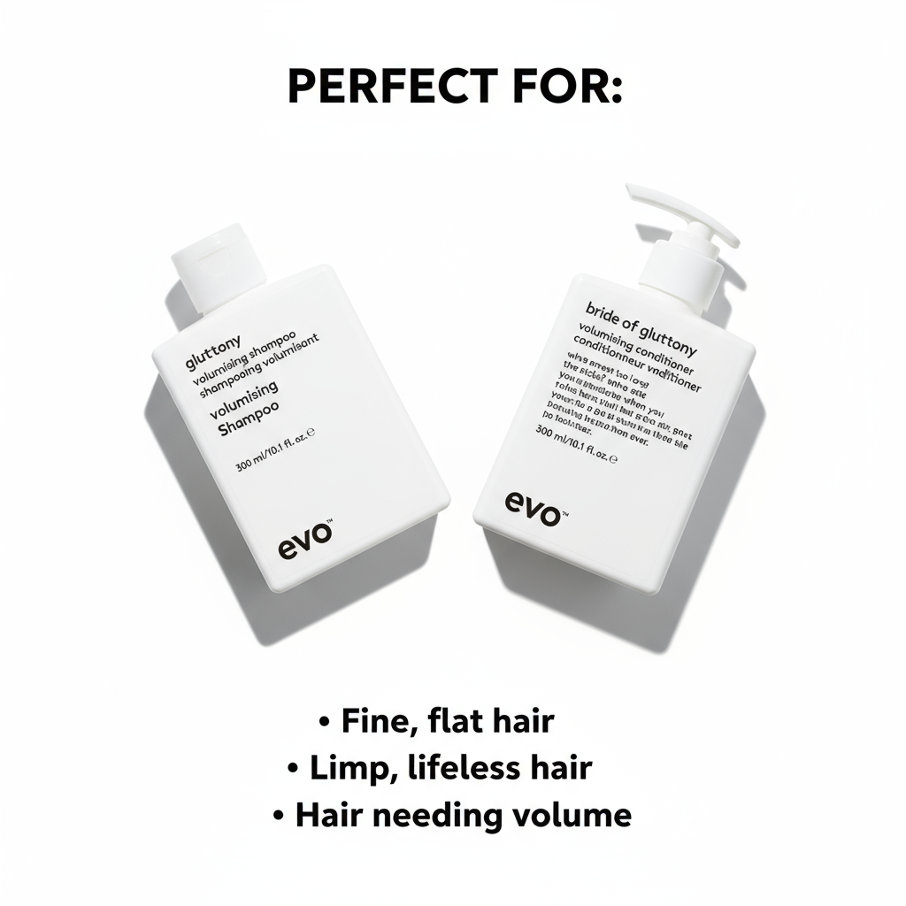 EVO Gluttony Complete Volumising Bundle - 2-Step Volume Boost System