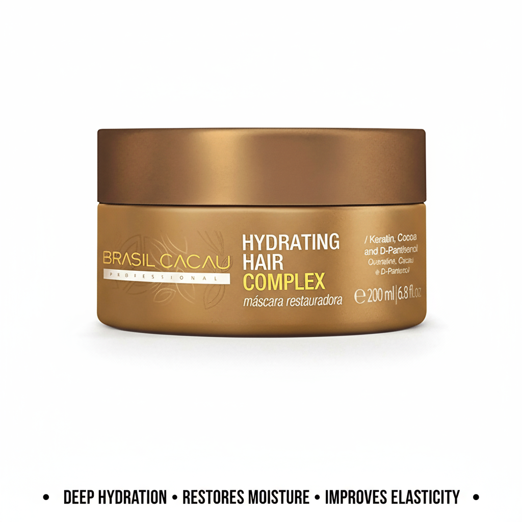 Brasil Cacau Hydrating Hair Complex Mask - Deep Conditioning Treatment 200ml