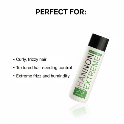Hannon EXTREME Anti-Frizz Shampoo - Perfect For