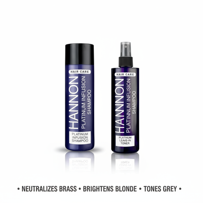 Hannon Platinum Blonde Bundle - Drop shadow with benefits