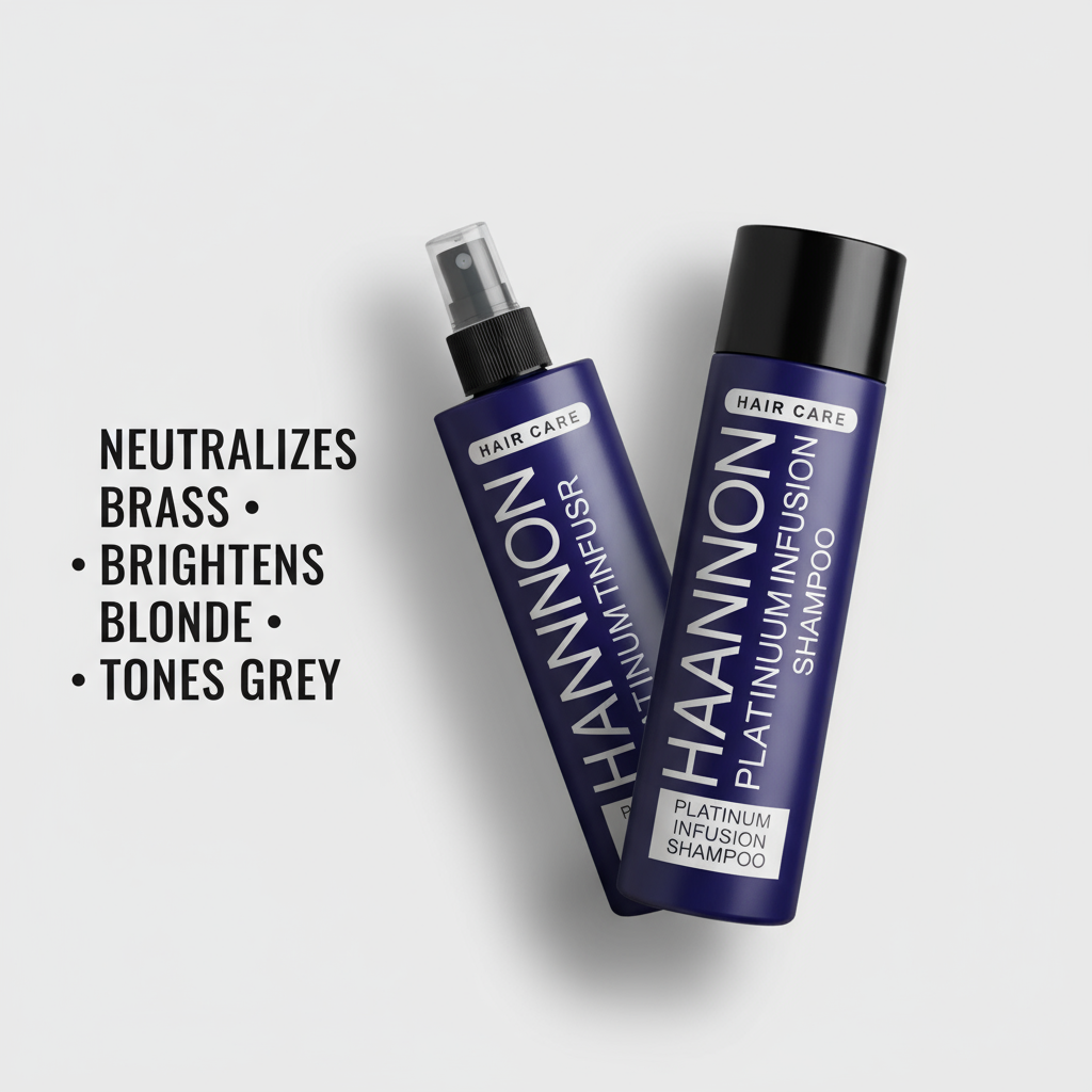 Hannon Platinum Blonde Bundle - Angled with benefits