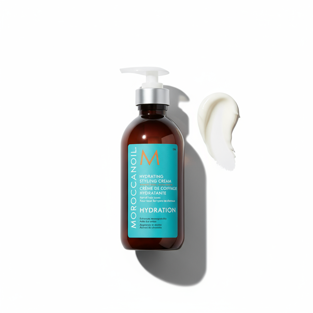 Moroccanoil Hydrating Styling Cream - Clean overhead shot