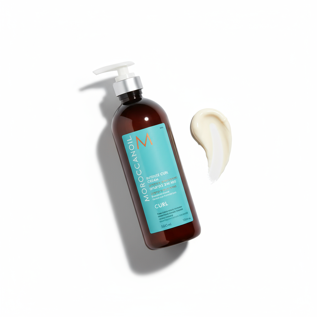 Moroccanoil Intense Curl Cream - Clean overhead shot