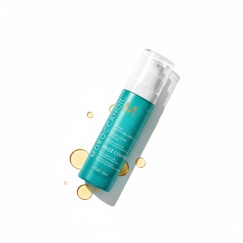 Moroccanoil Smoothing Serum - Artistic with droplets