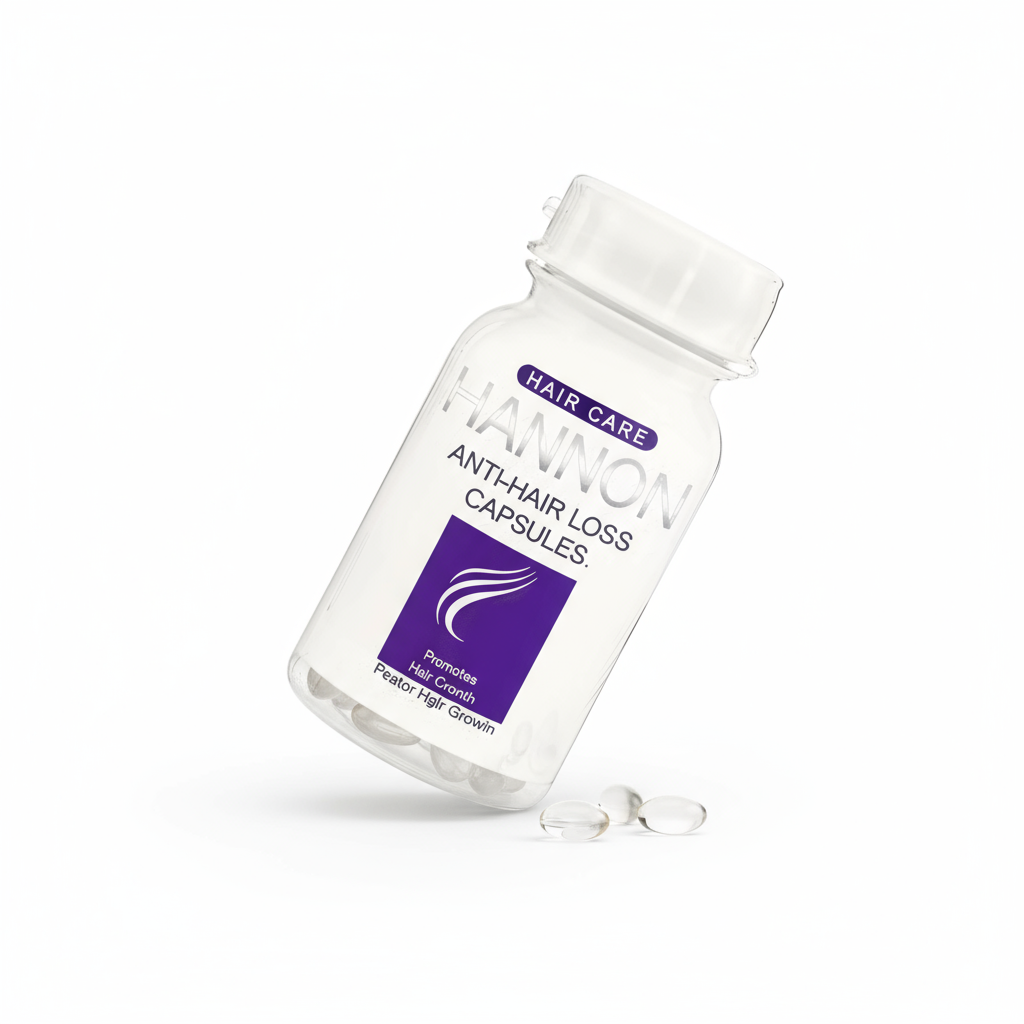 Hannon Anti-Hair Loss Capsules - Artistic with capsules