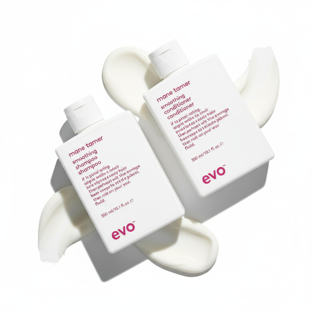 EVO Mane Tamer Complete Smoothing Bundle - 2-Step Frizz Control System