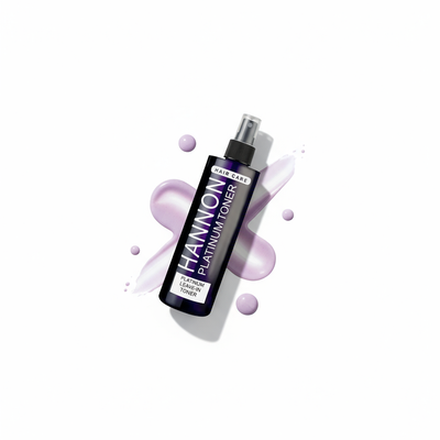 Hannon Platinum Leave-In Toner - Artistic with dollops