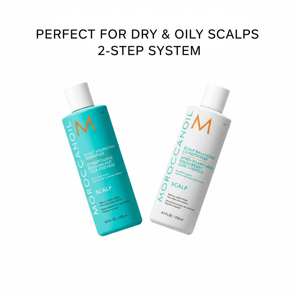 Moroccanoil Scalp Balancing Complete Bundle - 2-Step System