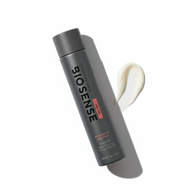 Biosense Smooth Shampoo - Clean overhead shot