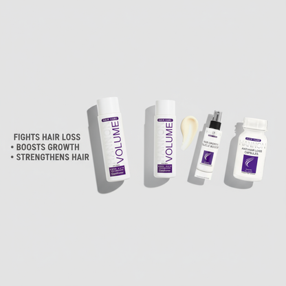 Hannon Hair Loss Bundle - Angled with benefits