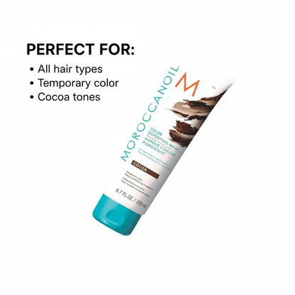 Moroccanoil Color Deposit Mask Cocoa - Perfect For