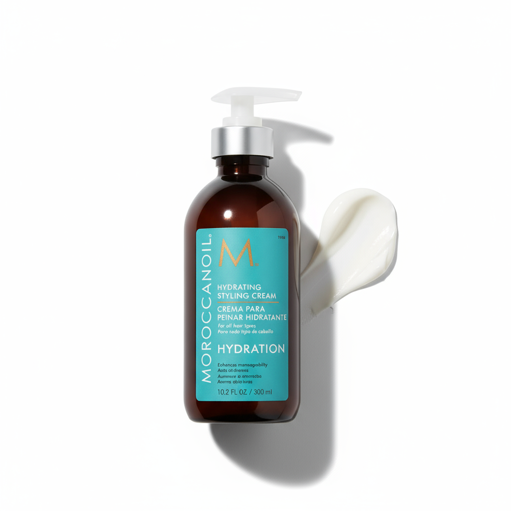 Moroccanoil Hydrating Styling Cream 300ml - Clean overhead shot