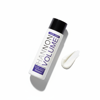Hannon More Hair Volumising Shampoo - Clean overhead shot