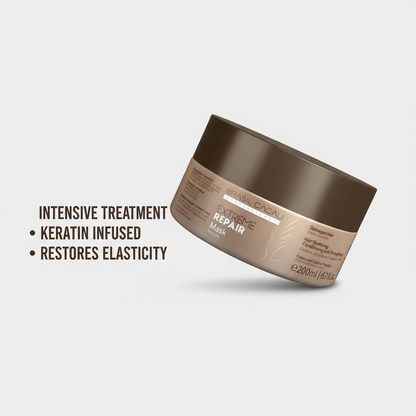 Brasil Cacau Extreme Repair Mask 200ml - Keratin Hair Mask