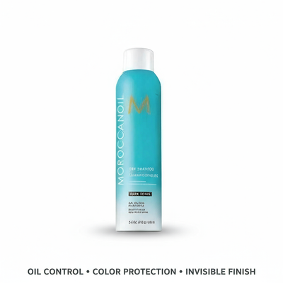 Moroccanoil Dark Tones vs Light Tones dry shampoo — Dark for brunette hair Light for blonde hair
