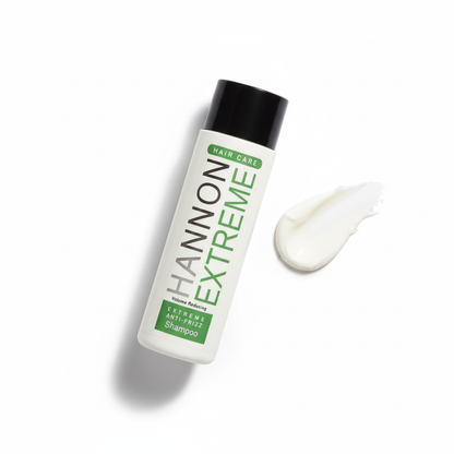 Hannon EXTREME Anti-Frizz Shampoo - Clean overhead shot