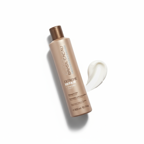 Brasil Cacau Extreme Repair Shampoo - Hair Repair Shampoo 300ml