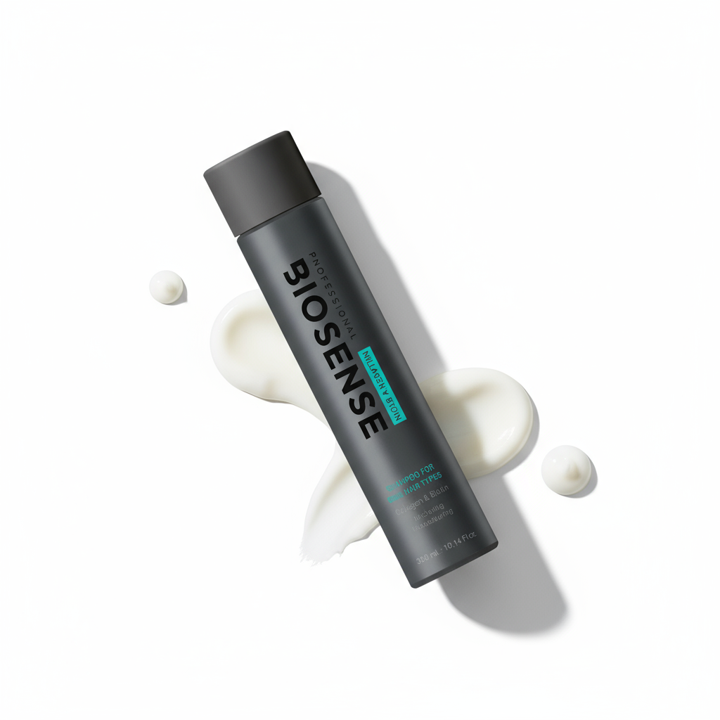 Biosense Collagen Biotin Shampoo 300ml - Shampoo for Fuller Hair