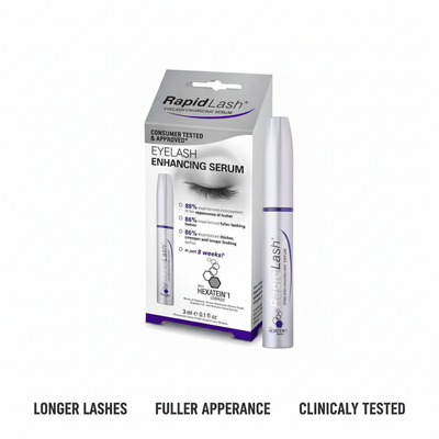 RapidLash Eyelash Enhancing Serum - Longer Lashes, Fuller Appearance, Clinically Tested